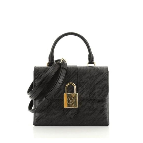 LOUIS VUITTON Epi Locky BB Black 1208345